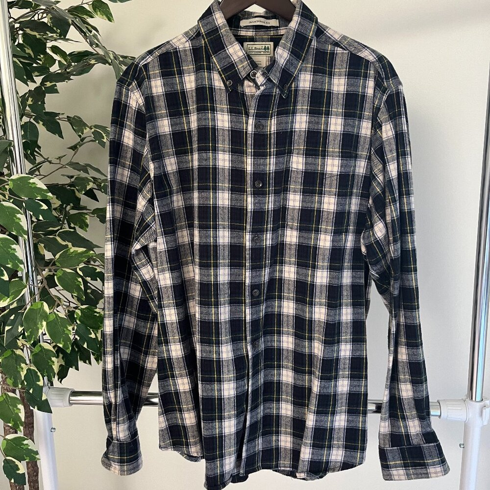 LL bean men's flannel